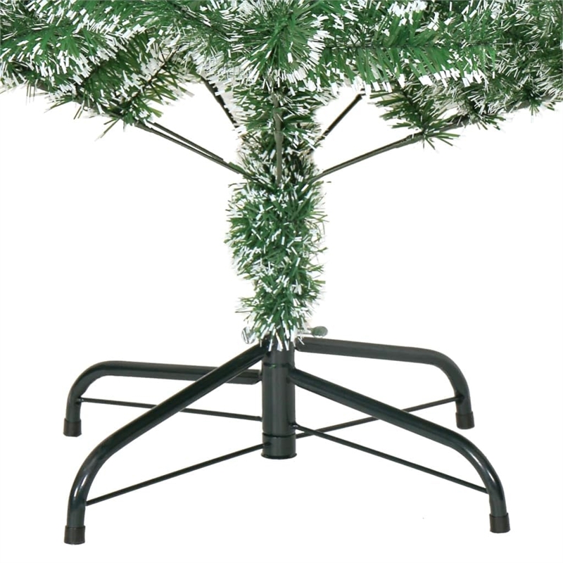 Bowery Hill Artificial Christmas Tree Green and white PET 59.1