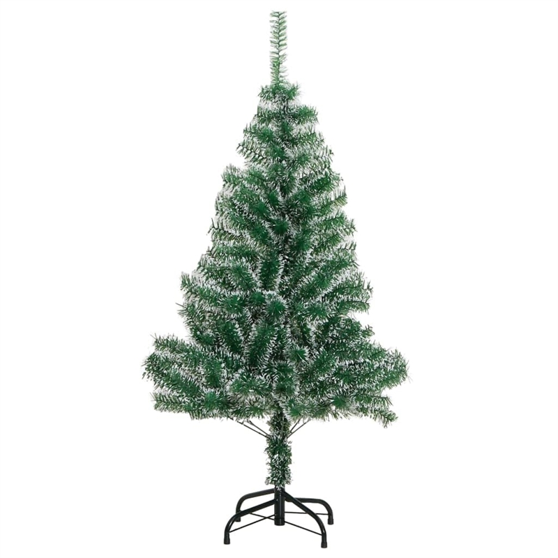 Bowery Hill Artificial Christmas Tree Green and white PET 59.1