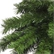 Bowery Hill Christmas Tree Green and Brown PVC Steel Linen Fabric