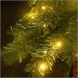 Bowery Hill Christmas Tree Green and Brown PVC Steel Linen Fabric