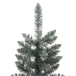 Bowery Hill Christmas Tree Green and white PVC and Steel Slim