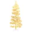 Bowery Hill Swirl Christmas Tree White PVC 4.9 feet Christmas Tree Spiral