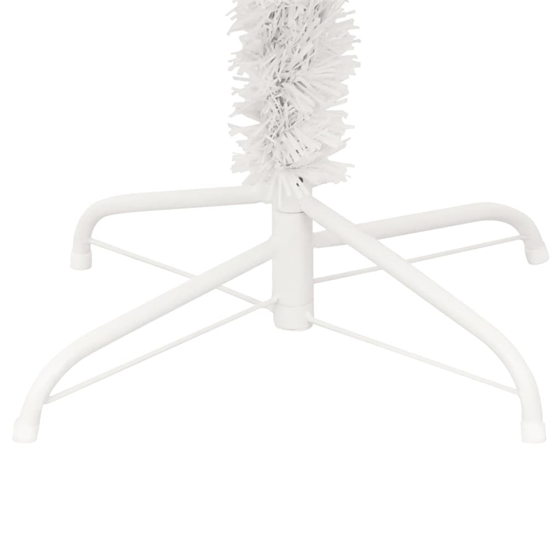 Bowery Hill Swirl Christmas Tree White PVC 4.9 feet Christmas Tree Spiral