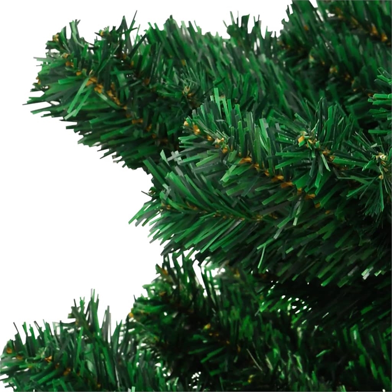 Bowery Hill Swirl Christmas Tree Green PVC Medium Swirl Christmas Tree