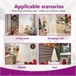 Bowery Hill Christmas Tree White PVC Steel 70.9