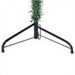 Bowery Hill Contemporary Artificial Half Christmas Tree Green PVC 82.7