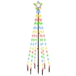 Bowery Hill Christmas Tree With Spike Colorful Powder-coated Steel copper PVC
