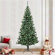 Bowery Hill Artificial Pre-lit Christmas Tree Green 94.5