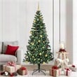 Bowery Hill Artificial Pre-lit Christmas Tree Green 82.7