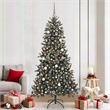 Bowery Hill Artificial Christmas Tree with Stand Green 114 x 114 x 210 cm