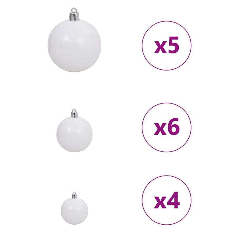 Bowery Hill Artificial Christmas Tree with Stand Green 83.5 x 83.5 x 150 cm