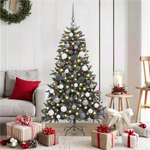 Bowery Hill Artificial Christmas Tree with Stand Green 83.5 x 83.5 x 150 cm
