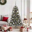Bowery Hill Artificial Christmas Tree with Stand Green 83.5 x 83.5 x 150 cm