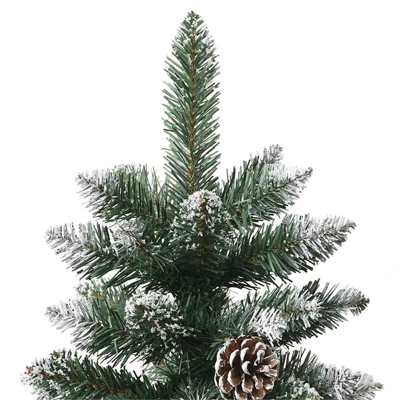 Bowery Hill Artificial Christmas Tree with 300 LEDs Green 86 x 86 x 210 cm