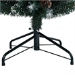Bowery Hill Artificial Christmas Tree Green and White PVC Steel 82.7 