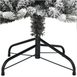 Bowery Hill Artificial Christmas Tree Green and White PVC PE Steel Large