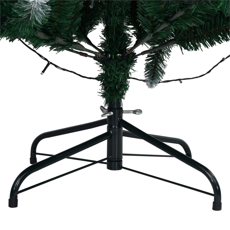 Bowery Hill Contemporary Artificial Christmas Tree 300 LEDs 82.7