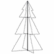Bowery Hill Christmas Cone Tree 200 LEDs Indoor and Outdoor 3x5 ft