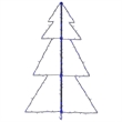 Bowery Hill Christmas Cone Tree 160 LEDs Indoor and Outdoor 3x4 ft