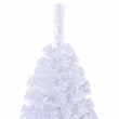 Bowery Hill Artificial Christmas Tree White PVC Medium Adjustable Armrests