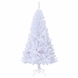 Bowery Hill Artificial Christmas Tree White PVC Medium Adjustable Armrests