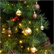 Bowery Hill Artificial Hinged Christmas Tree Green PVC PE iron 4.9 feet