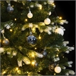 Bowery Hill Artificial Hinged Christmas Tree Green and white
