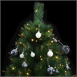 Bowery Hill Contemporary Decorative Artificial Hinged Christmas Tree