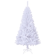 Bowery Hill Contemporary Artificial Christmas Tree White PVC Steel 59.1