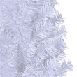 Bowery Hill Contemporary Artificial Christmas Tree White PVC Steel 59.1