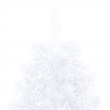 Bowery Hill Artificial Half Pre-lit Christmas Tree with Ball Set White 82.7