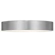 Bowery Hill Modern Aluminum 11-inch LED Outdoor Flush Mount in Silver