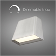 Bowery Hill Modern 5.5-inch Brushed Aluminum LED Outdoor Wall Light