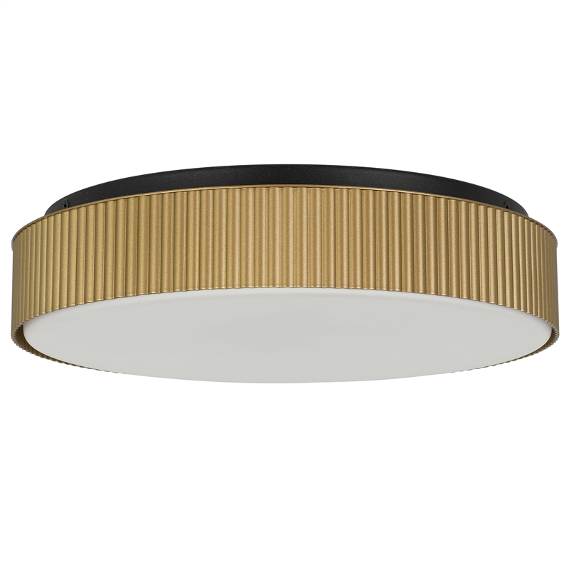 Bowery Hill Modern Aluminum Black 13-inch LED Outdoor Flush Mount