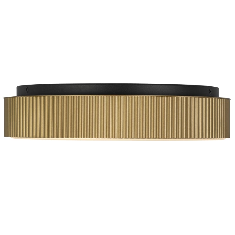 Bowery Hill Modern Aluminum Black 13-inch LED Outdoor Flush Mount