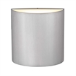 Bowery Hill Modern Aluminum LED Outdoor Wall Light in Silver