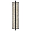 Bowery Hill Modern 32-inch Aluminum LED Outdoor Wall Light Black
