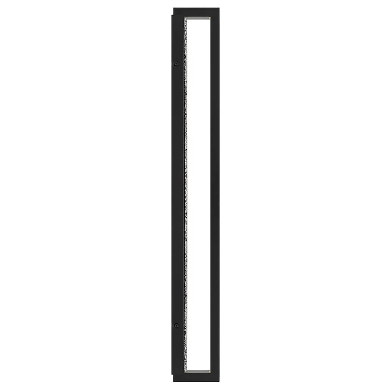 Bowery Hill Modern 32-inch Aluminum LED Outdoor Wall Light Black