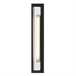 Bowery Hill Modern 20-inch Aluminum LED Outdoor Wall Light Black