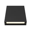 Bowery Hill Modern 6-inch Aluminum LED Outdoor Wall Light Black