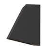 Bowery Hill Modern 6-inch Aluminum LED Outdoor Wall Light Black