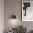 Bowery Hill Modern 6-inch Aluminum LED Outdoor Wall Light Black
