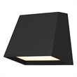 Bowery Hill Modern 6-inch Aluminum LED Outdoor Wall Light Black
