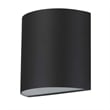 Bowery Hill Modern 3 CCT Aluminum LED Outdoor Wall Light Black