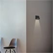 Bowery Hill Modern 5-inch Aluminum LED Outdoor Wall Light Black