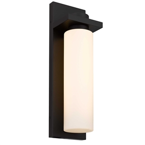 Bowery Hill Modern 14-inch Aluminum LED Outdoor Wall Light Dark Bronze