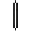 Bowery Hill Modern 26-inch Aluminum LED Outdoor Wall Light Black