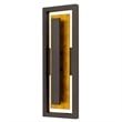 Bowery Hill Modern 20-inch Aluminum LED Outdoor Wall Light in Bronze