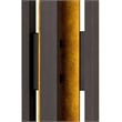 Bowery Hill Modern 20-inch Aluminum LED Outdoor Wall Light in Bronze