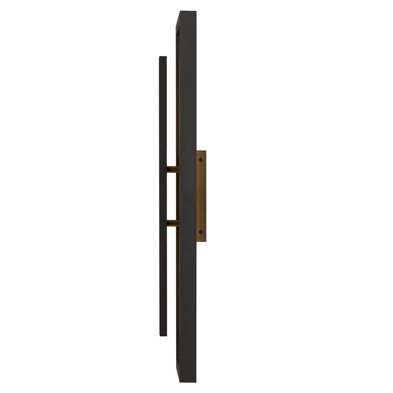Bowery Hill Modern 26-inch Aluminum LED Outdoor Wall Light in Bronze